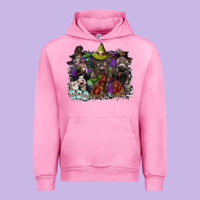 Animal Halloween Urban Hoodie Designed By Sublimationcraftshop