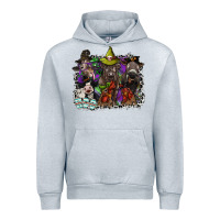 Heather Grey animal halloween Urban Hoodie - SublimationCraftShop