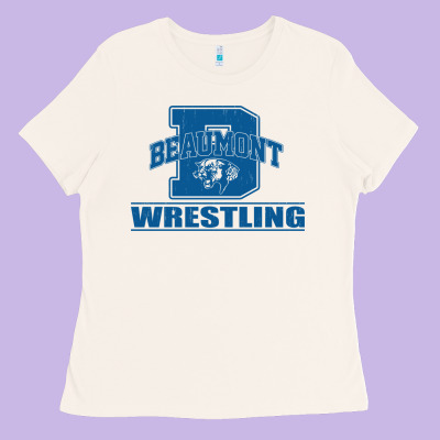 Beaumont Wrestling Ladies Tee Designed By Jasminsmagicworld