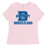 Bubblegum Pink beaumont wrestling Ladies Tee - Jasminsmagicworld