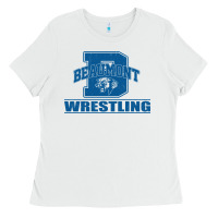 White beaumont wrestling Ladies Tee - Jasminsmagicworld