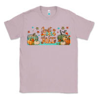 Lilac just a girl who loves fall libbey glass Classic Tee - BundleAndBundleShop