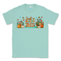 Seafoam just a girl who loves fall libbey glass Classic Tee - BundleAndBundleShop