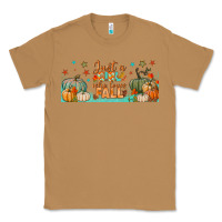 Toasted Coconut just a girl who loves fall libbey glass Classic Tee - BundleAndBundleShop
