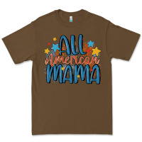Cacao all american mama Premium Tee - MaliasSmallBusiness