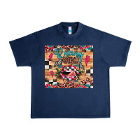 Navy racing girl Urban Heavy Tee - JahusDesignShop