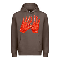 Coffee receiver gloves fa element 1 Premium Hoodie - FaDigitalArtStudio
