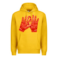 Lemon receiver gloves fa element 1 Premium Hoodie - FaDigitalArtStudio