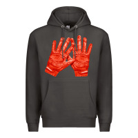 Smoke receiver gloves fa element 1 Premium Hoodie - FaDigitalArtStudio