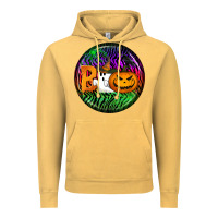 Vintage Mustard halloween round earrings 3 Vintage Hoodie - BundleAndBundleShop