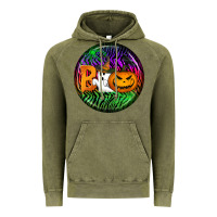 Vintage Olive halloween round earrings 3 Vintage Hoodie - BundleAndBundleShop