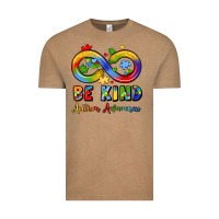 Vintage Coffee be kind autism awareness infinity symbol Vintage Tee - LillyAllenDesigns