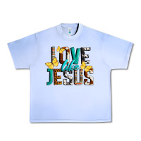 Grape Ice Love Like Jesus Urban Heavy Tee - LillyAllenDesigns