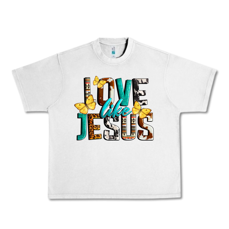 Love Like Jesus Urban Heavy Tee by LillyAllenDesigns | Teevron