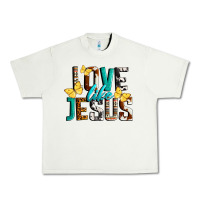 Pistachio Love Like Jesus Urban Heavy Tee - LillyAllenDesigns