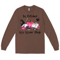 Chestnut in october we wear pink Long Sleeve Tee - RanaPortraitStore