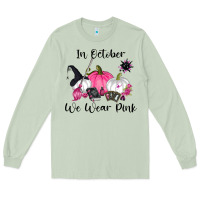 Matcha in october we wear pink Long Sleeve Tee - RanaPortraitStore