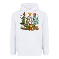 White baseball trees bbs Heavyweight Hoodie - BundleAndBundleShop