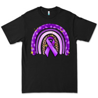 Black awerenes ribbon  rainbow Premium Tee - MaliasSmallBusiness