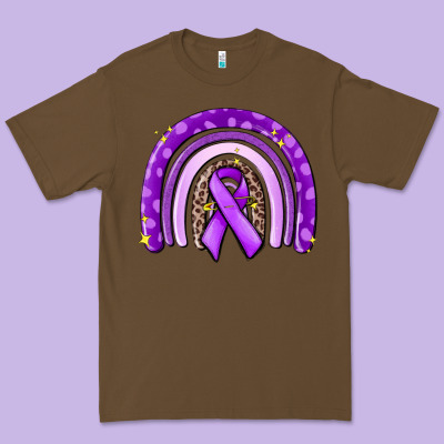 Awerenes Ribbon  Rainbow Premium Tee Designed By Maliassmallbusiness