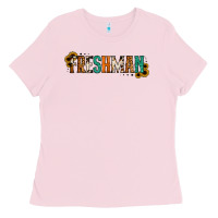 Bubblegum Pink freshman Ladies Tee - Jasminsmagicworld