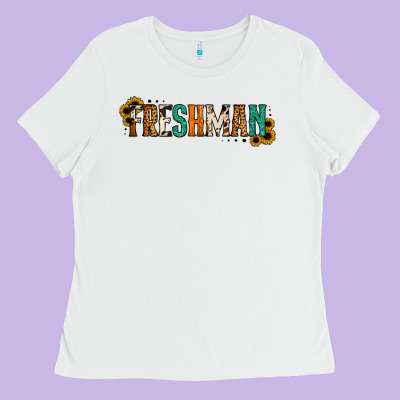 Freshman Ladies Tee Designed By Jasminsmagicworld