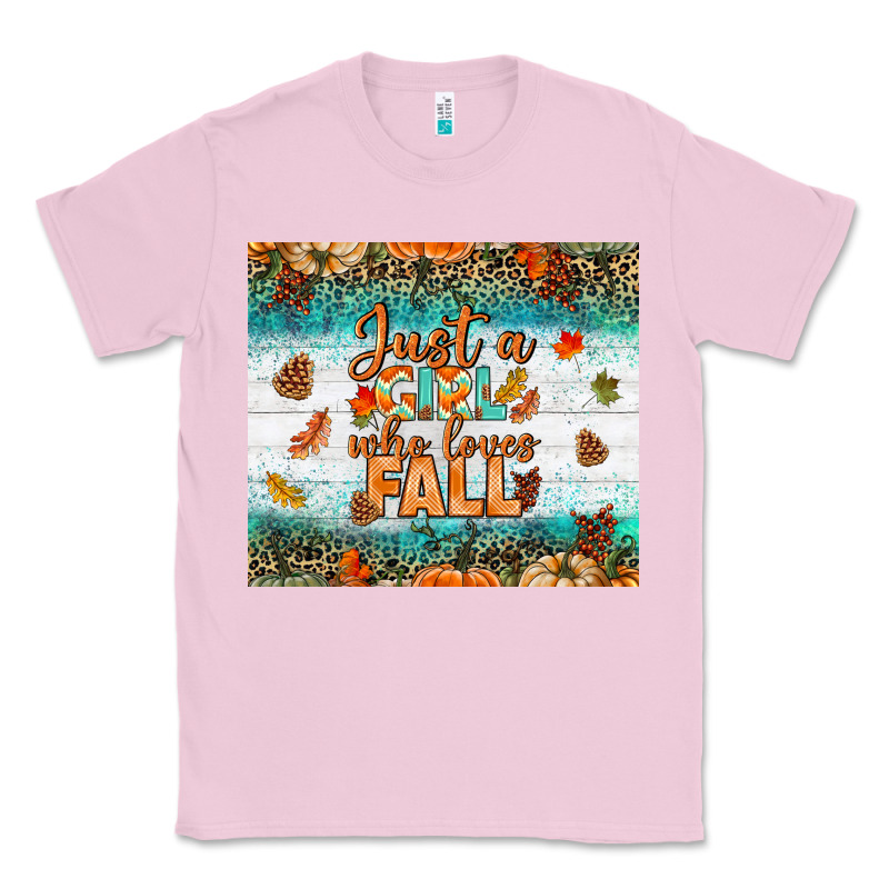 Just A Girl Who Loves Fall Tumbler Classic Tee by BundleAndBundleShop | Teevron