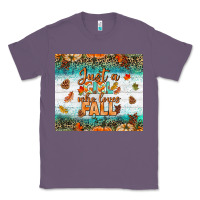 Lavender Just A Girl Who Loves Fall Tumbler Classic Tee - BundleAndBundleShop