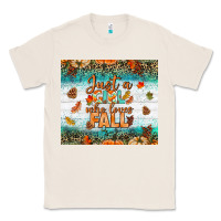 Natural Just A Girl Who Loves Fall Tumbler Classic Tee - BundleAndBundleShop