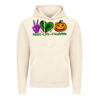 Vintage Artic peace love halloween Vintage Hoodie - BundleAndBundleShop