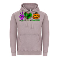 Vintage Zinc peace love halloween Vintage Hoodie - BundleAndBundleShop