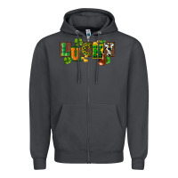 Smoke Western lucky St. Patrick's Day Zipper Hoodie - CowGirlArtShop