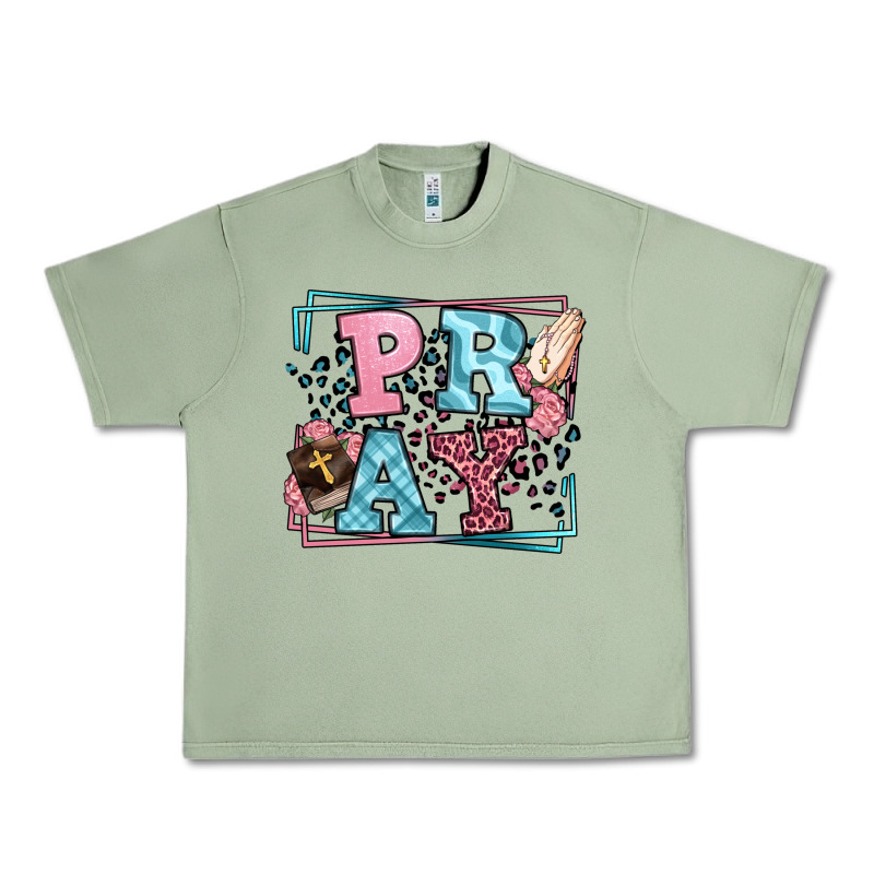 Pray Leopard Frame Urban Heavy Tee by LillyAllenDesigns | Teevron
