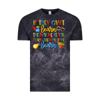 Cloud Black if they can't learn the way we teach teach the  wa Vintage Tee - LillyAllenDesigns