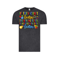Vintage Black if they can't learn the way we teach teach the  wa Vintage Tee - LillyAllenDesigns