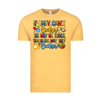 Vintage Mustard if they can't learn the way we teach teach the  wa Vintage Tee - LillyAllenDesigns