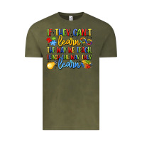 Vintage Olive if they can't learn the way we teach teach the  wa Vintage Tee - LillyAllenDesigns