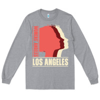 Heather Grey Women's Angeles Los Angeles Long Sleeve Tee - Bettercallsaul