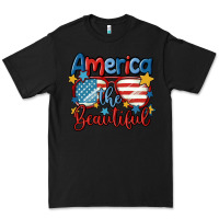 Black america the beautiful Premium Tee - MaliasSmallBusiness