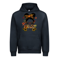 Navy august girl Urban Hoodie - SublimationCraftShop