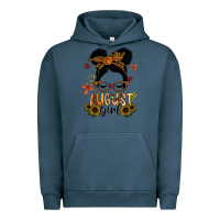 Pigment Midnight Navy august girl Urban Hoodie - SublimationCraftShop