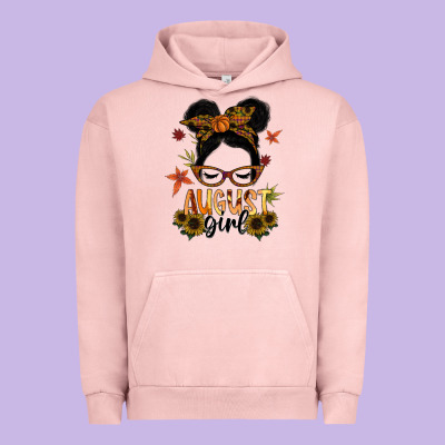 August Girl Urban Hoodie Designed By Sublimationcraftshop