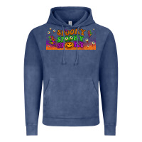 Vintage Denim spooky  libbey glass Vintage Hoodie - BundleAndBundleShop