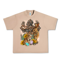 Burro Western Rabbit with Crosses Urban Heavy Tee - LillyAllenDesigns