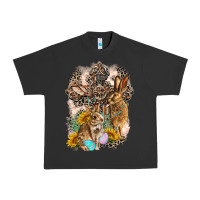 Pigment Black Western Rabbit with Crosses Urban Heavy Tee - LillyAllenDesigns