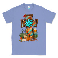 Colony Blue fall cross Classic Tee - BundleAndBundleShop