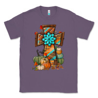 Lavender fall cross Classic Tee - BundleAndBundleShop