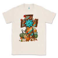 Natural fall cross Classic Tee - BundleAndBundleShop