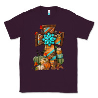 Plum fall cross Classic Tee - BundleAndBundleShop
