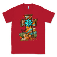 Red fall cross Classic Tee - BundleAndBundleShop